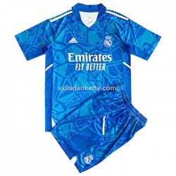 Fußballtrikot Real Madrid Torwart Kinder Heim 2022-2023 Kurzarm