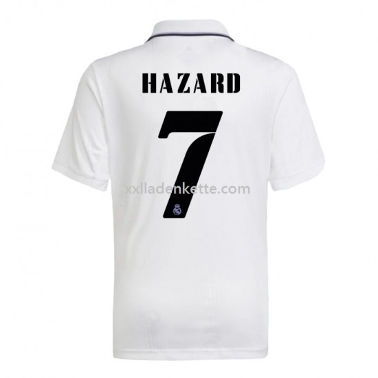 Fußballtrikot Real Madrid Hazard 7 Heim 2022-2023 Kurzarm