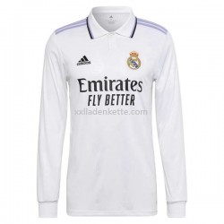 Fußballtrikot Real Madrid Heim 2022-2023 Langarm