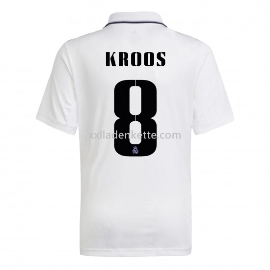 Fußballtrikot Real Madrid Kroos 8 Heim 2022-2023 Kurzarm