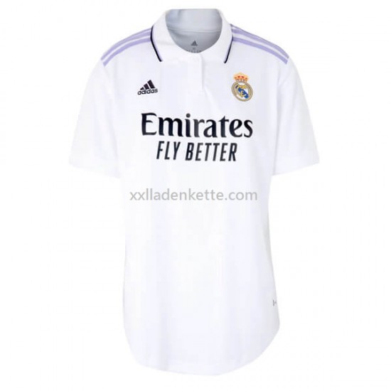 Fußballtrikot Real Madrid Dame Heim 2022-2023 Kurzarm