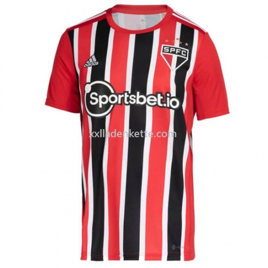 Fußballtrikot Sao Paulo Auswärts 2022-2023 Kurzarm