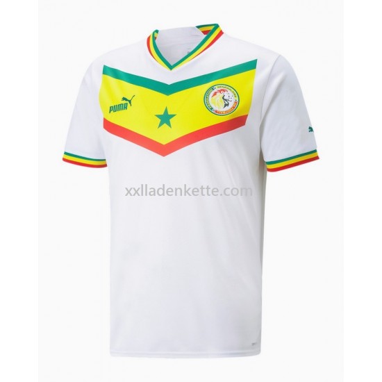 Fußballtrikot Senegal Heim 2022 Kurzarm
