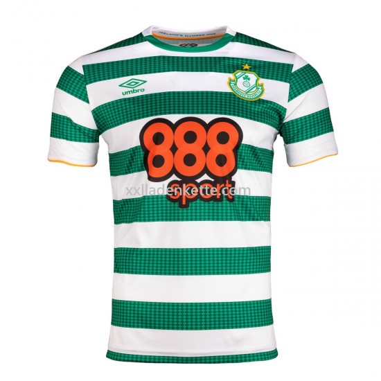 Fußballtrikot Shamrock Rovers Heim 2021-2022 Kurzarm