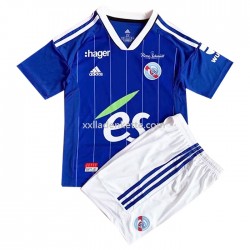 Fußballtrikot Strasbourg Kinder Heim 2022-2023 Kurzarm
