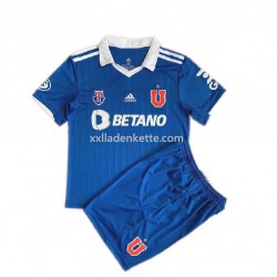 Fußballtrikot Universidad de Chile Kinder Heim 2022 Kurzarm