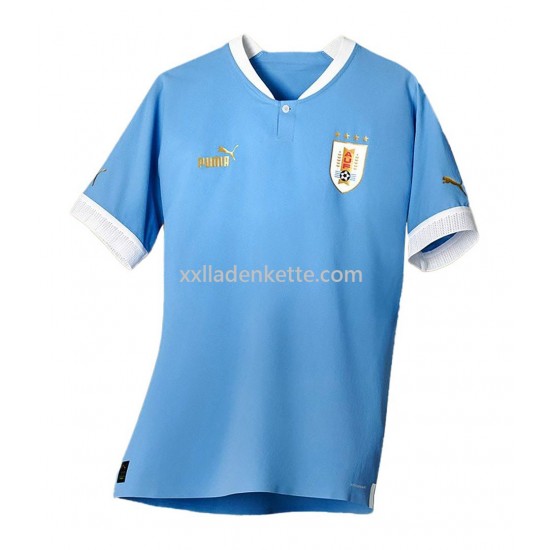 Fußballtrikot Uruguay Heim 2022 Kurzarm
