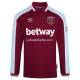 Fußballtrikot West Ham United Heim 2021-2022 Langarm
