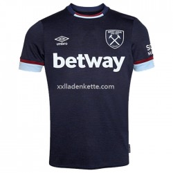 Fußballtrikot West Ham United Ausweich 2021-2022 Kurzarm