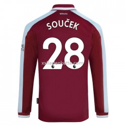 Fußballtrikot West Ham United Tomas Heim 2021-2022 Langarm