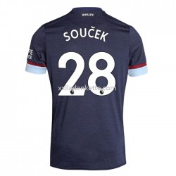 Fußballtrikot West Ham United Tomas Ausweich 2021-2022 Kurzarm