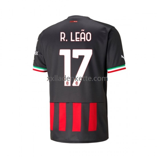 Fußballtrikot AC Mailand Rafael Leao 17 Herren Heim 2022-2023 Kurzarm