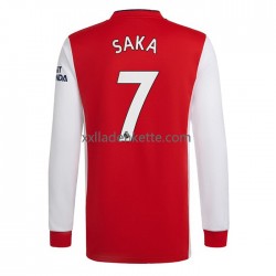 Fußballtrikot Arsenal Bukayo Saka 7 Herren Heim 2022-2023 Langarm