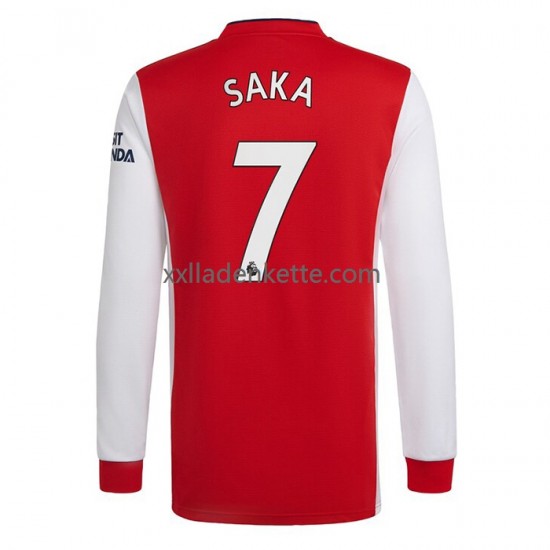 Fußballtrikot Arsenal Bukayo Saka 7 Herren Heim 2022-2023 Langarm