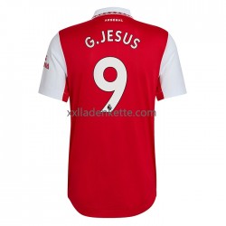 Fußballtrikot Arsenal Gabriel Jesus 9 Herren Heim 2022-2023 Kurzarm