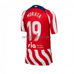 Fußballtrikot Atlético Madrid Alvaro Morata 19 Herren Heim 2022-2023 Kurzarm