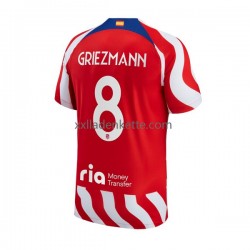 Fußballtrikot Atlético Madrid Antoine Griezmann 8 Herren Heim 2022-2023 Kurzarm