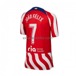 Fußballtrikot Atlético Madrid Joao Felix 7 Herren Heim 2022-2023 Kurzarm