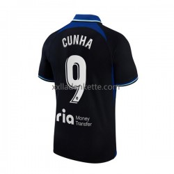 Fußballtrikot Atlético Madrid Matheus Cunha 9 Herren Auswärts 2022-2023 Kurzarm