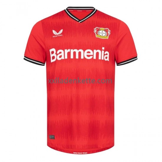 Fußballtrikot Bayer 04 Leverkusen Herren Heim 2022-2023 Kurzarm