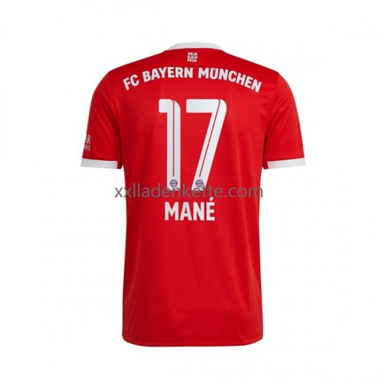 Fußballtrikot FC Bayern München Sadio Mane 17 Herren Heim 2022-2023 Kurzarm