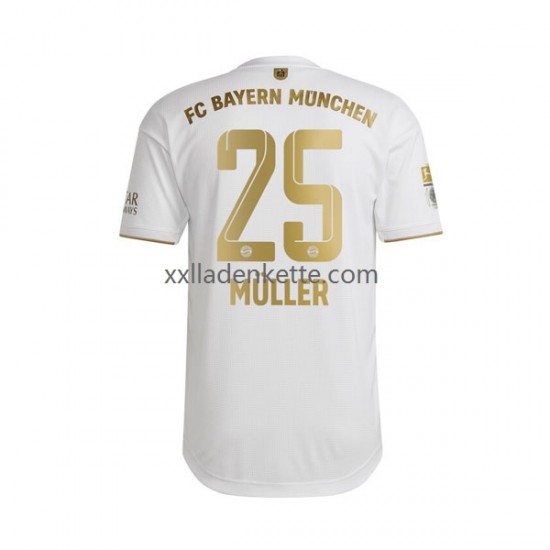 Fußballtrikot FC Bayern München Thomas Muller 25 Herren Auswärts 2022-2023 Kurzarm