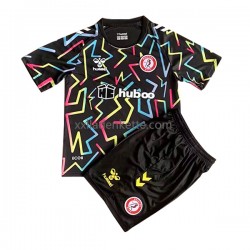 Fußballtrikot Bristol City Torwart Kinder Heim 2022-2023 Kurzarm