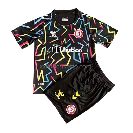 Fußballtrikot Bristol City Torwart Kinder Heim 2022-2023 Kurzarm