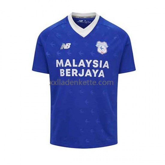 Fußballtrikot Cardiff City Herren Heim 2022-2023 Kurzarm