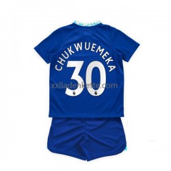 Fußballtrikot Chelsea Chukwuemeka 30 Kinder Heim 2022-2023 Kurzarm