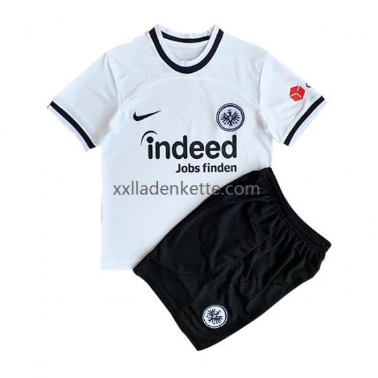 Fußballtrikot Eintracht Frankfurt Kinder Heim 2022-2023 Kurzarm