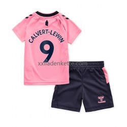 Fußballtrikot Everton FC Calvert-Lewin 9 Kinder Auswärts 2022-2023 Kurzarm