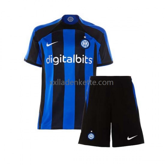 Fußballtrikot Inter Mailand Kinder Heim 2022-2023 Kurzarm