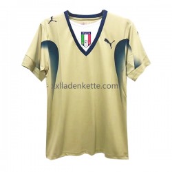 Fußballtrikot Italien Torwart Retro Herren Heim 2006 Kurzarm