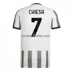 Fußballtrikot Juventus Turin Chiesa 7 Herren Heim 2022-2023 Kurzarm
