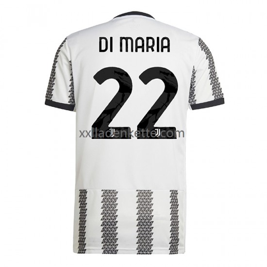 Fußballtrikot Juventus Turin Di Maria 22 Herren Heim 2022-2023 Kurzarm