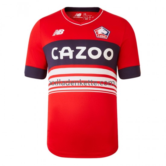 Fußballtrikot OSC Lille Herren Heim 2022-2023 Kurzarm