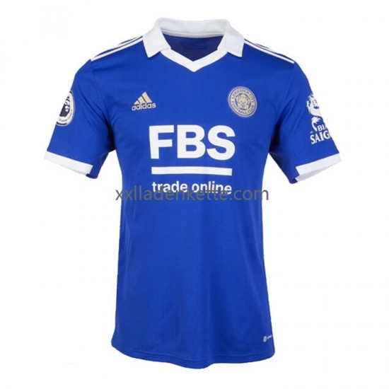 Fußballtrikot Leicester City Herren Heim 2022-2023 Kurzarm
