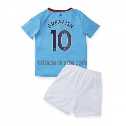 Fußballtrikot Manchester City Grealish 10 Kinder Heim 2022-2023 Kurzarm
