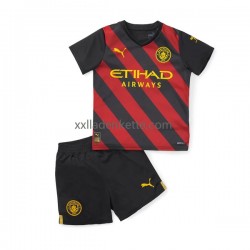 Fußballtrikot Manchester City Kinder Auswärts 2022-2023 Kurzarm