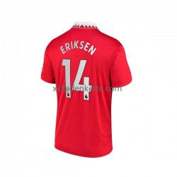 Fußballtrikot Manchester United Christian Eriksen 14 Herren Heim 2022-2023 Kurzarm