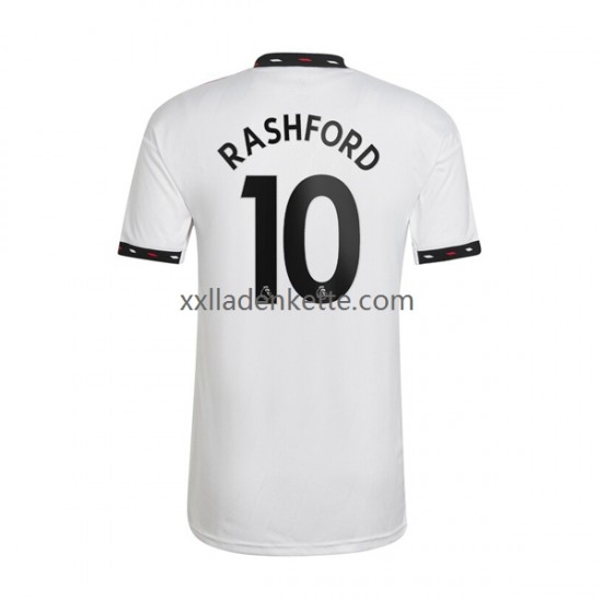 Fußballtrikot Manchester United Rashford 10 Herren Auswärts 2022-2023 Kurzarm