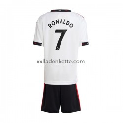 Fußballtrikot Manchester United Ronaldo 7 Kinder Auswärts 2022-2023 Kurzarm