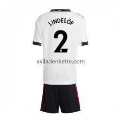 Fußballtrikot Manchester United Victor Lindelof 2 Kinder Auswärts 2022-2023 Kurzarm