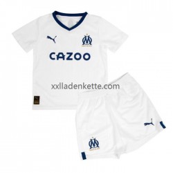 Fußballtrikot Olympique Marseille Kinder Heim 2022-2023 Kurzarm