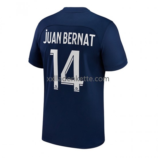 Fußballtrikot Paris Saint-Germain Juan Bernat 14 Herren Heim 2022-2023 Kurzarm