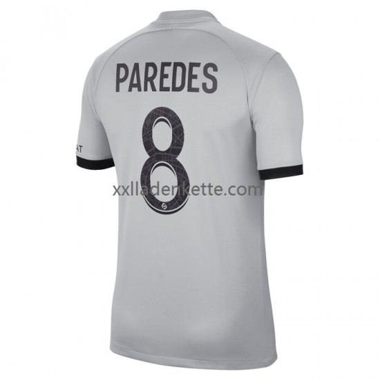 Fußballtrikot Paris Saint-Germain Leandro Paredes 8 Herren Auswärts 2022-2023 Kurzarm