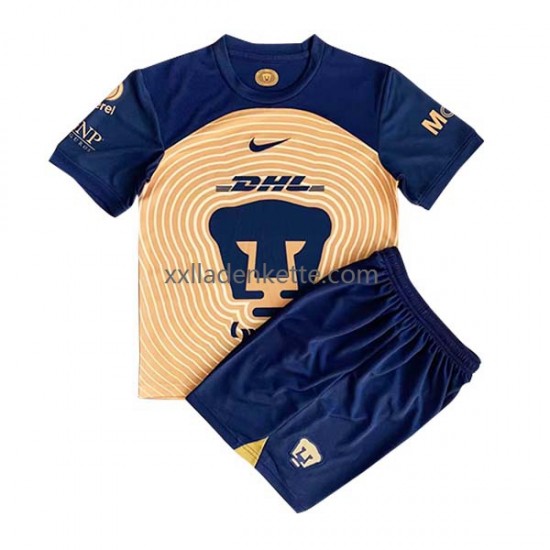 Fußballtrikot UNAM Pumas Kinder Auswärts 2022-2023 Kurzarm