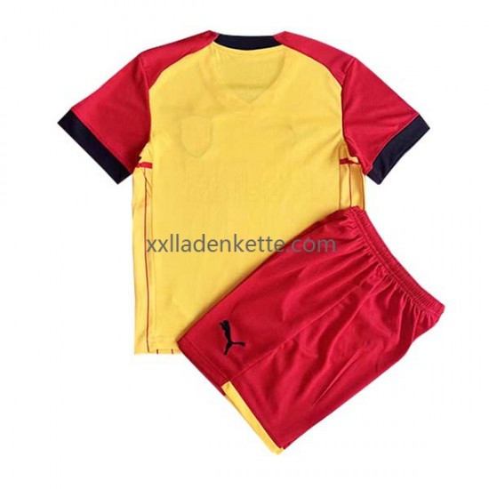 Fußballtrikot RC Lens Kinder Heim 2022-2023 Kurzarm