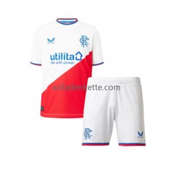 Fußballtrikot Rangers Kinder Auswärts 2022-2023 Kurzarm